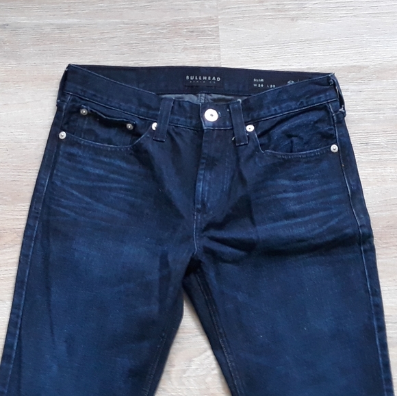 Bullhead Denim Co. Dark Indigo Slim Jeans W 29" L 30" - Picture 2 of 10